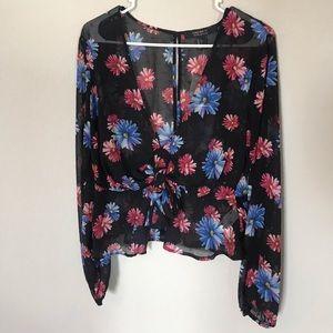 Floral blouse